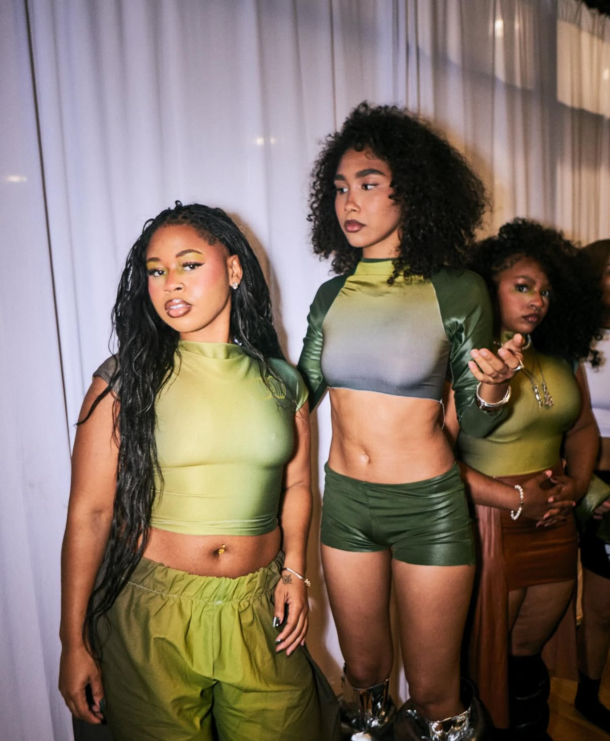 GREEN GRADIENT TOP