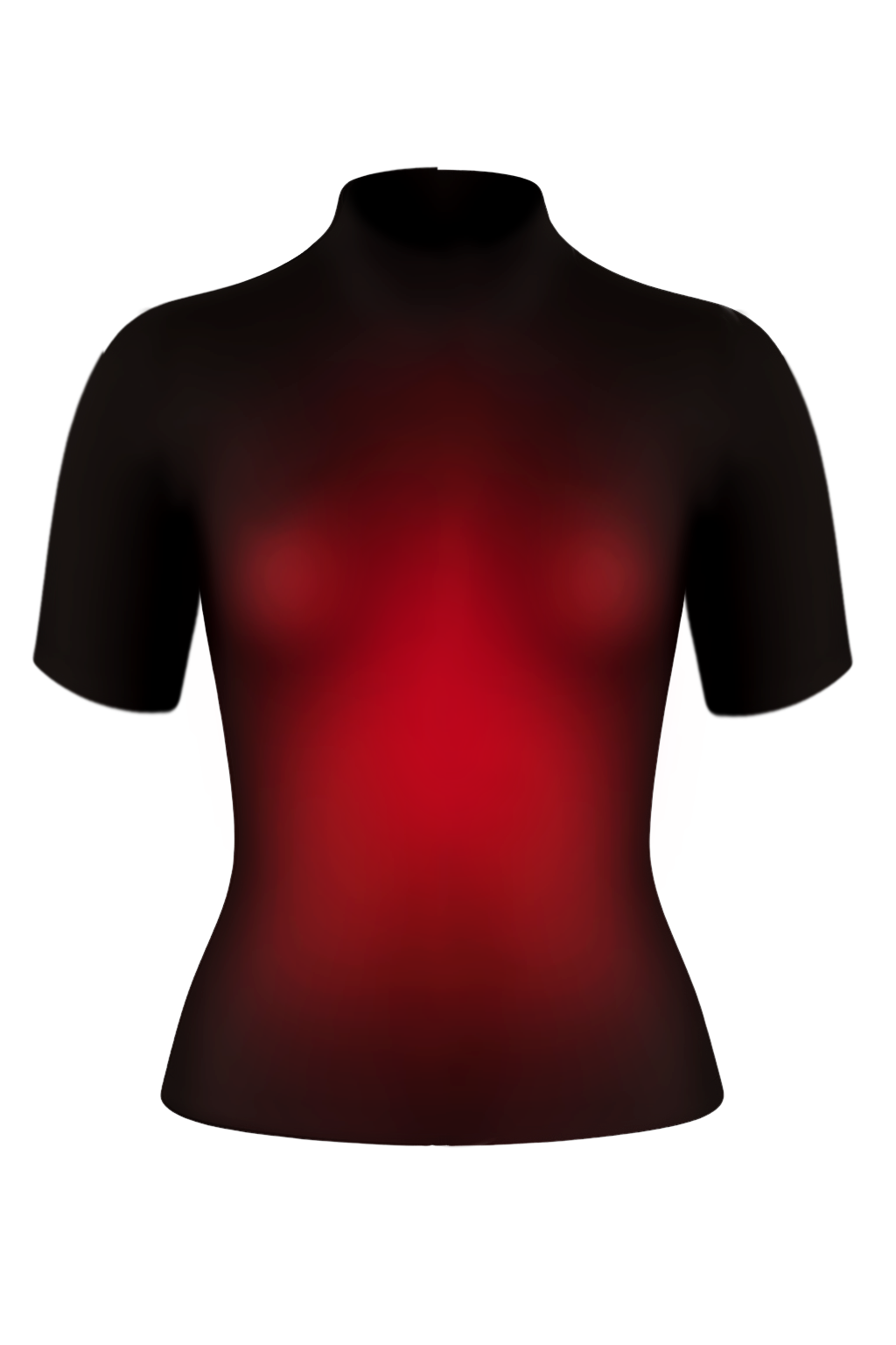 RED GRADIENT TOP