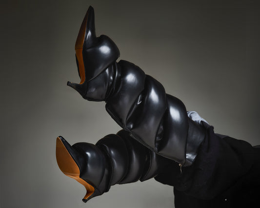 PREORDER MWORLD PUFFER BOOTS