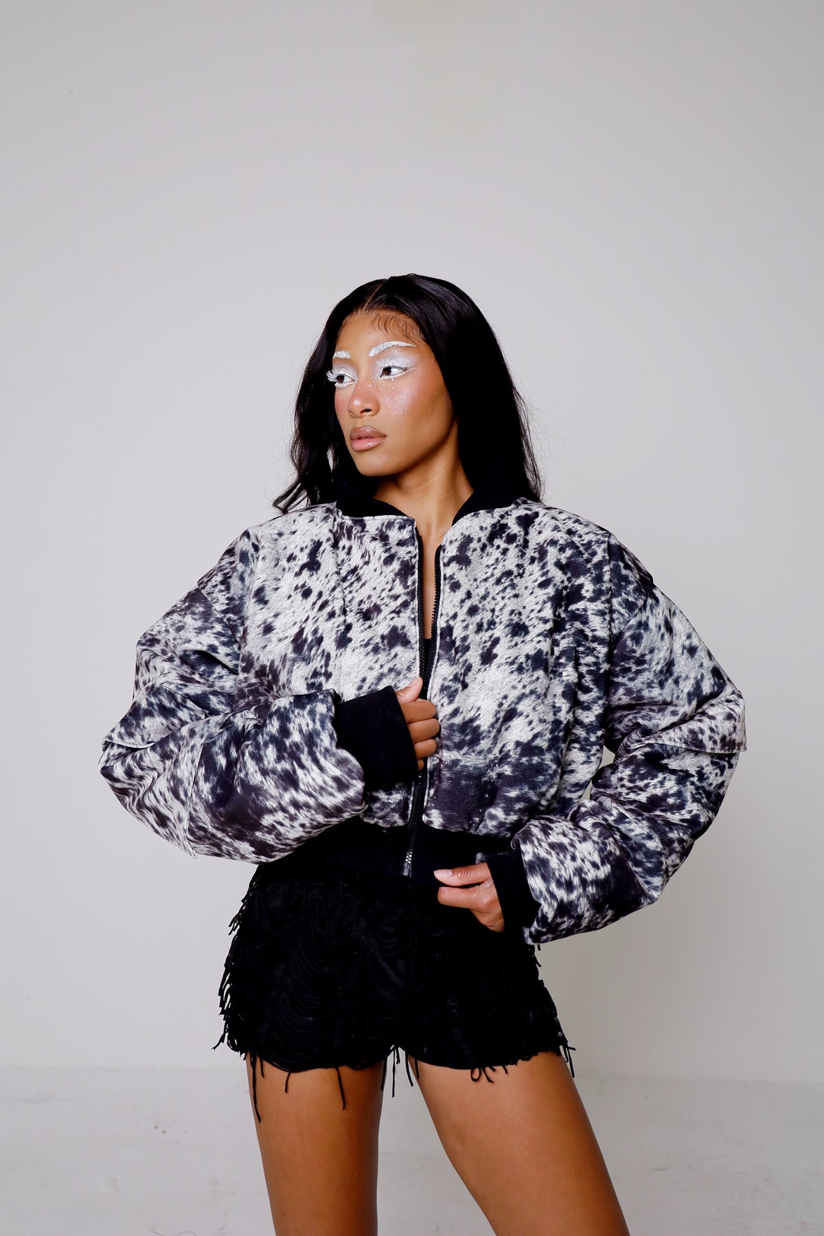 Cowhide Bomber Jacket