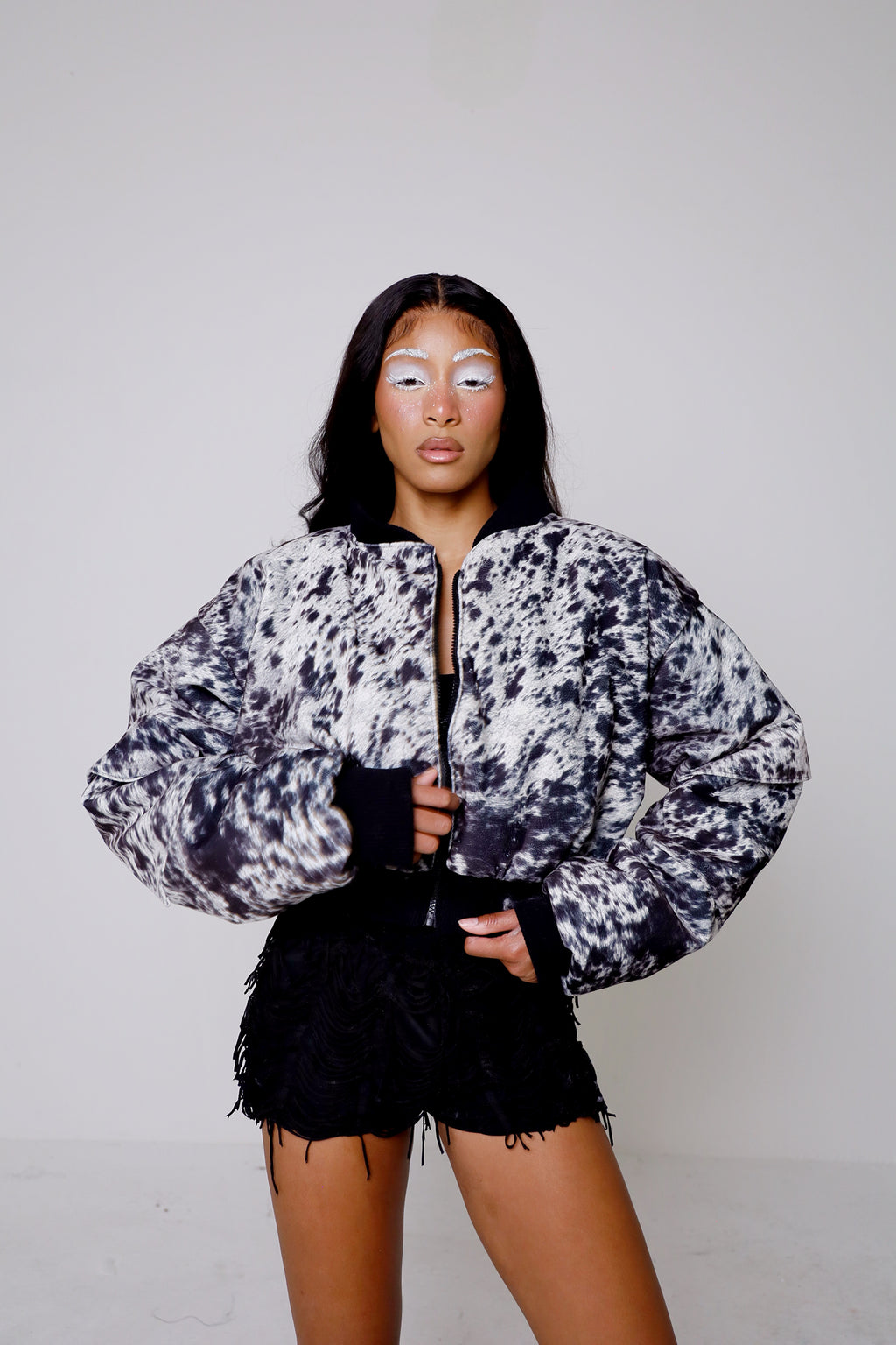 Cowhide Bomber Jacket