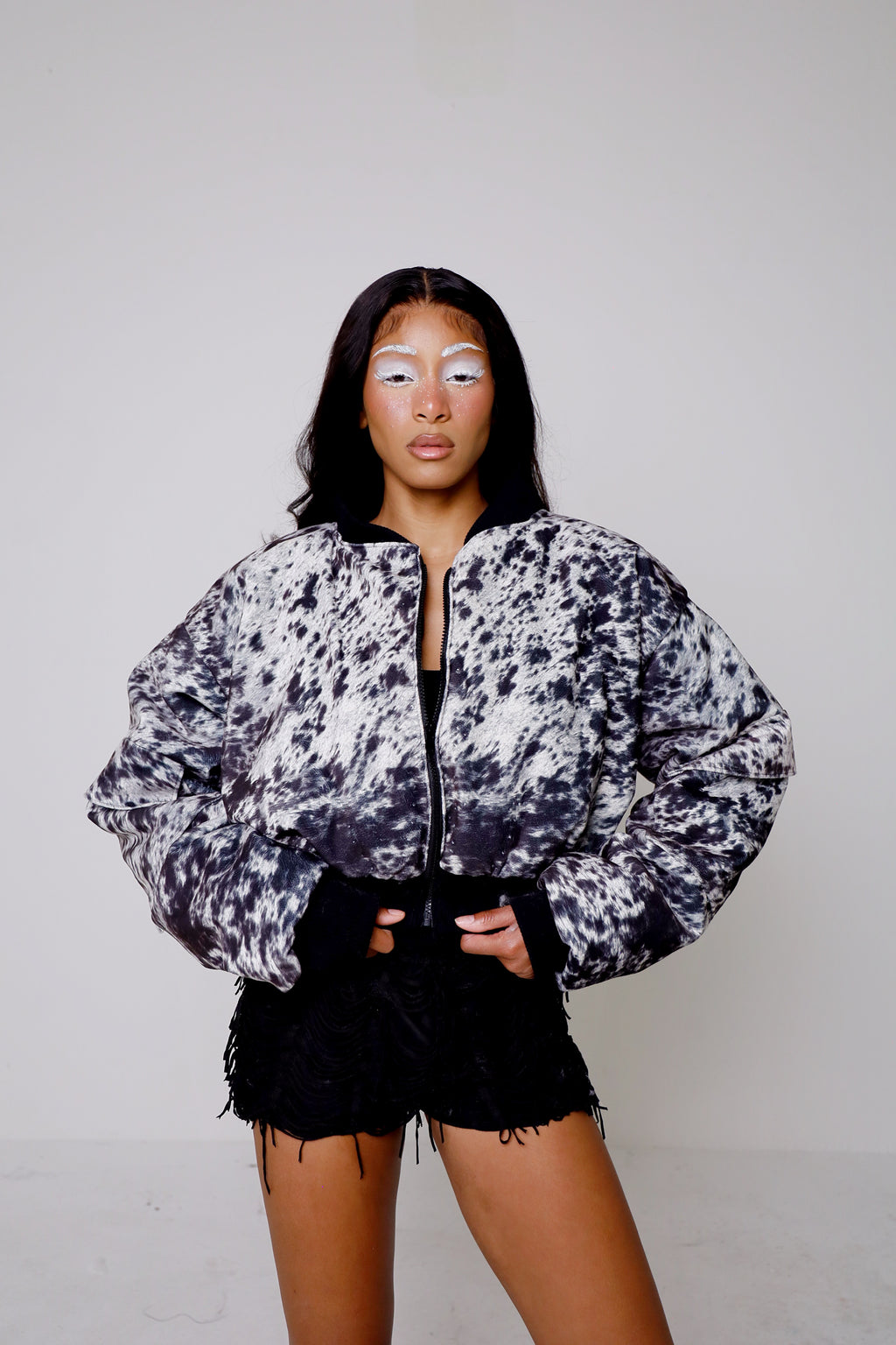 Cowhide Bomber Jacket