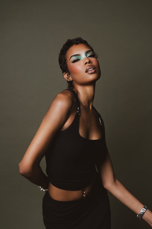 Black Harness Tank